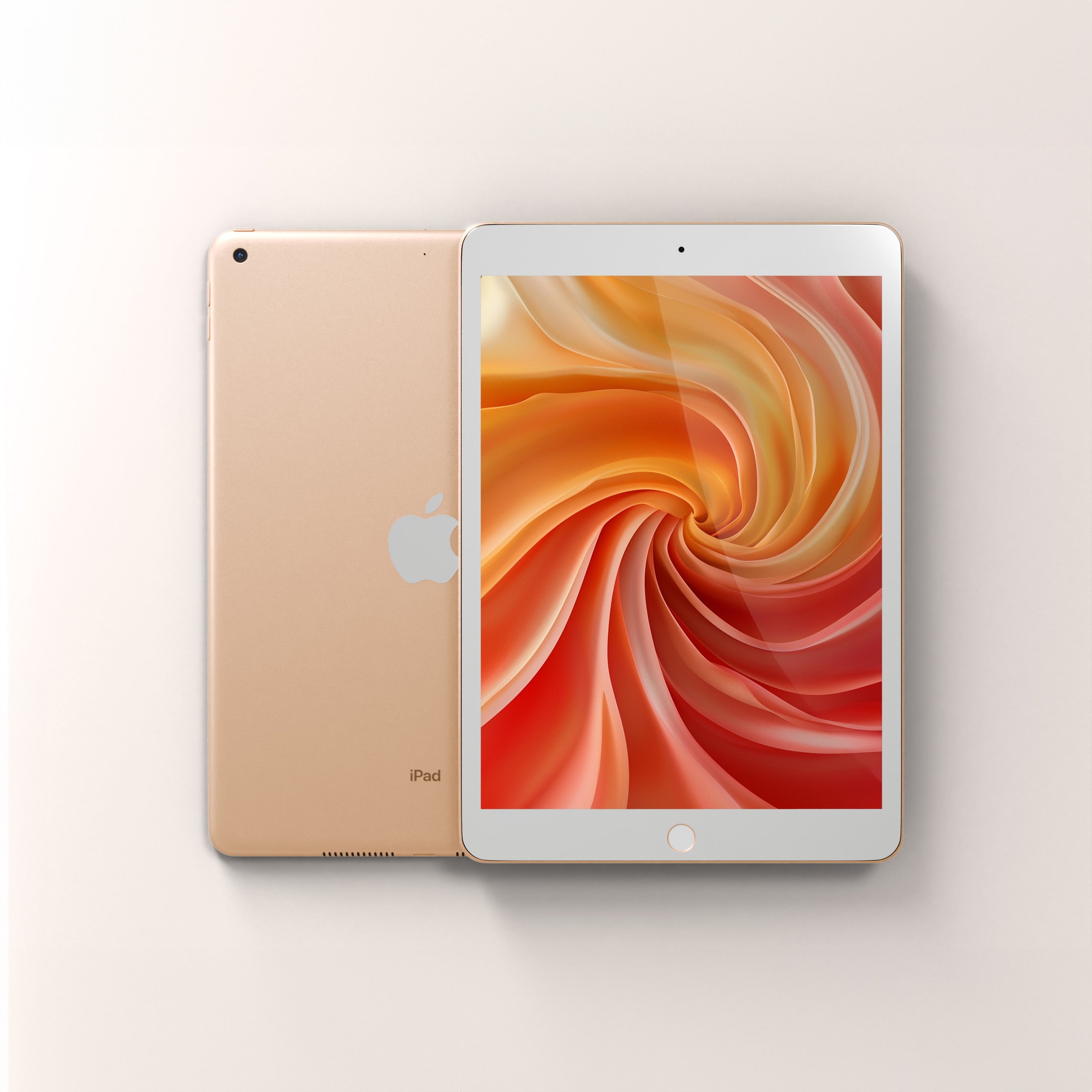 Selling Apple iPad 7th Generation 32GB Gold (cracked screen)